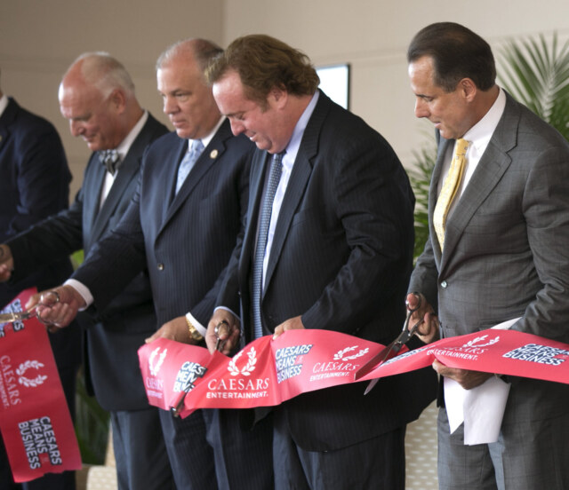 Caesars Entertainment Ribbon Cutting