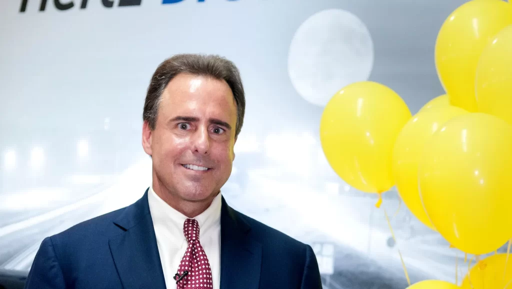 Hertz CEO Mark Frissora speaks during a ceremonial groundbreaking for the Fortune 300 company's Estero headquarters. Video by Amanda Inscore/news-press.com